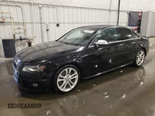 2012 Audi S4 Premium Plus with VIN WAUBGAFL1CA080285, listed as a Copart auction lot 41835135 with 184,014 mi miles and Salvage Title. Bid and sale history available at carsss.com. Image 1.