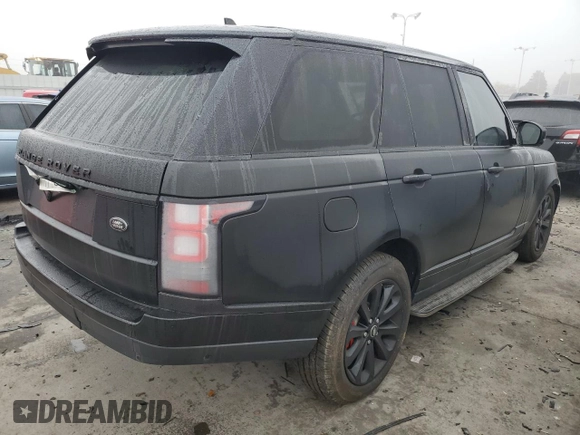 2016 Land Rover Range Rover HSE с VIN SALGS2PF9GA290265, выставлен на аукционе Copart как лот 45559855 с пробегом 52 103 миль миль и Списание • Salvage title. История ставок и продаж доступна на DreamBid. Изображение 3.
