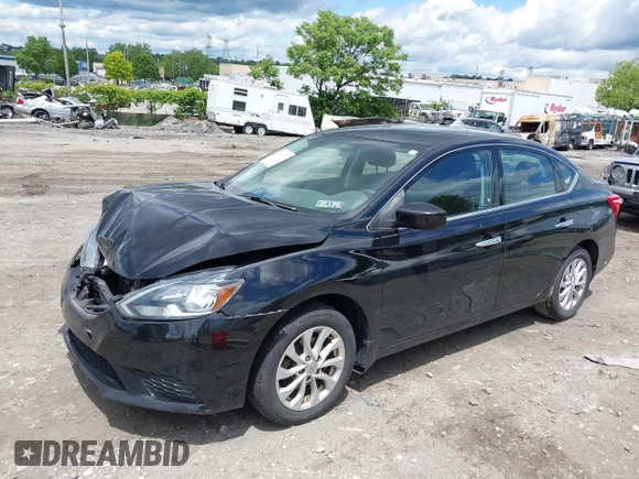 2017 Nissan Sentra SV with VIN 3N1AB7AP5HY364695, listed as a IAAI auction lot 42333318 with 91,257 mi miles and . Bid and sale history available at DreamBid. Image 2.