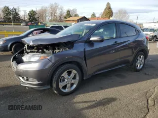 2016 Honda HR-V EX-L w/Navi with VIN 3CZRU6H72GM718666, listed as a Copart auction lot 49876295 with 56,276 mi miles and Salvage Title. Bid and sale history available at carsss.com. Image 1.