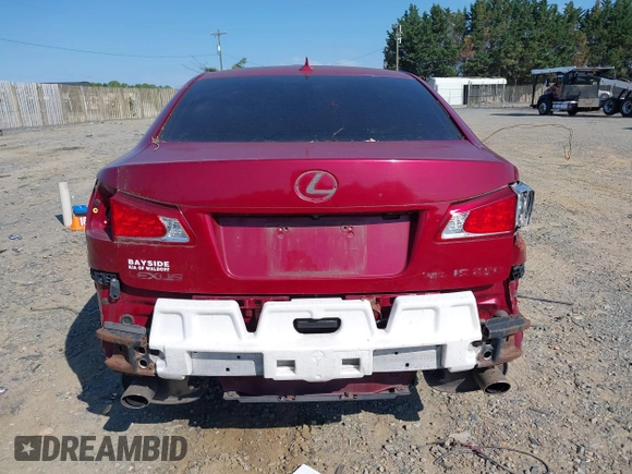 2010 Lexus IS 250 with VIN JTHCF5C27A5042660, listed as a IAAI auction lot 42225646 with 178,803 mi miles and . Bid and sale history available at DreamBid. Image 16.