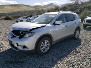 2015 Nissan Rogue SV with VIN KNMAT2MV3FP562410, listed as a Copart auction lot 53852655 with 109,225 mi miles and Salvage Title. Bid and sale history available at DreamBid. Image 1.