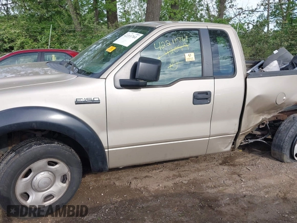 2008 Ford F-150 XL with VIN 1FTRF12208KE42089, listed as a IAAI auction lot 42211761 with 59,930 mi miles and . Bid and sale history available at DreamBid. Image 14.