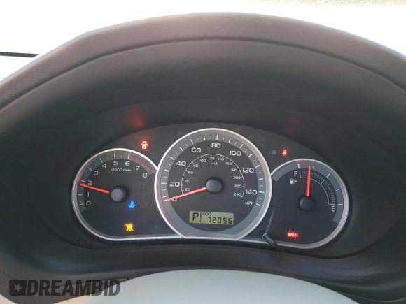 2008 Subaru Impreza i с VIN JF1GE61628H515316, выставлен на аукционе Copart как лот 53313945 с пробегом 72 056 миль миль и Списание • Salvage title. История ставок и продаж доступна на DreamBid. Изображение 9.