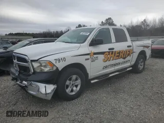 2020 Ram 1500 SSV with VIN 1C6RR7XT2LS157910, listed as a Copart auction lot 44615385 with 82,600 mi miles and Salvage Title. Bid and sale history available at carsss.com. Image 1.