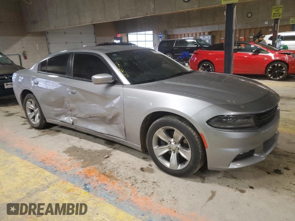 2017 Dodge Charger SXT with VIN 2C3CDXHG1HH520179, listed as a Copart auction lot 45157865 with 106,312 mi miles and Salvage Title. Bid and sale history available at DreamBid. Image 4.