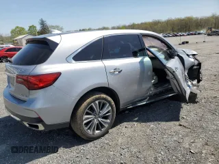 2017 Acura MDX w/Technology Pkg with VIN 5FRYD4H50HB017746, listed as a Copart auction lot 49270213 with 98,005 mi miles. Bid and sale history available at carsss.com. Image 3.