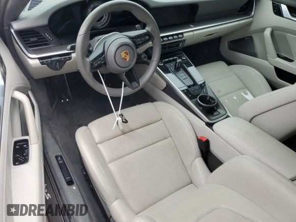 2021 Porsche 911 Turbo S with VIN WP0AD2A97MS257233, listed as a Copart auction lot 74918134 with Not Provided miles and Non Repairable. Bid and sale history available at DreamBid. Image 8.