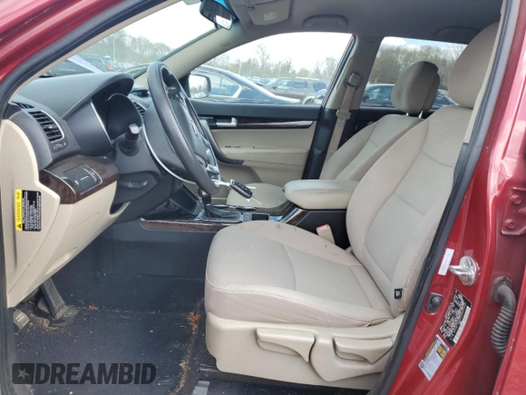 2014 Kia Sorento LX with VIN 5XYKT3A63EG466656, listed as a Copart auction lot 53100805 with 84,067 mi miles and Salvage Title. Bid and sale history available at carsss.com. Image 7.