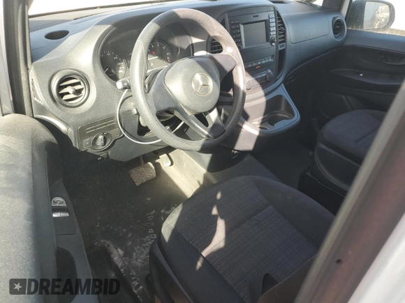 2017 Mercedes-Benz Metris Cargo Cargo with VIN WD3PG2EA2H3205704, listed as a Copart auction lot 82807464 with 56,585 mi miles and Salvage Title. Bid and sale history available at DreamBid. Image 8.