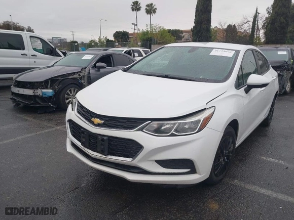 2016 Chevrolet Cruze LS with VIN 1G1BC5SM0G7245520, listed as a IAAI auction lot 41722696 with 109,533 mi miles. Bid and sale history available at carsss.com. Image 2.