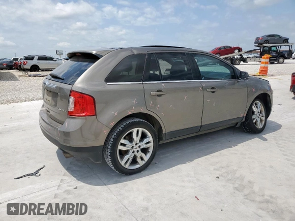 2013 Ford Edge Limited with VIN 2FMDK3KC0DBB57967, listed as a Copart auction lot 61081555 with 228,420 mi miles and Salvage title. Bid and sale history available at DreamBid. Image 3.