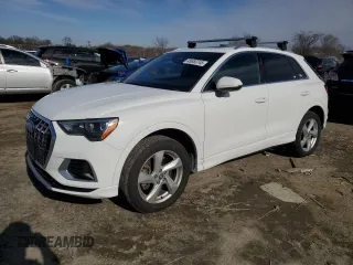 2019 Audi Q3 Premium with VIN WA1AECF34K1069662, listed as a Copart auction lot 45853745 with 72,726 mi miles and Salvage Title. Bid and sale history available at carsss.com. Image 1.