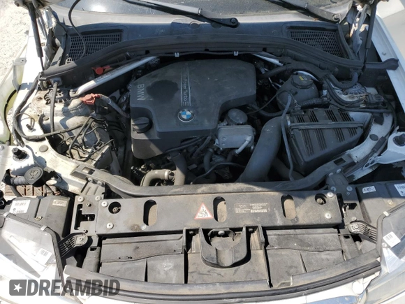 2015 BMW X3 xDrive28i with VIN 5UXWX9C56F0D54892, listed as a Copart auction lot 53505645 with 130,502 mi miles and Salvage Title. Bid and sale history available at DreamBid. Image 12.