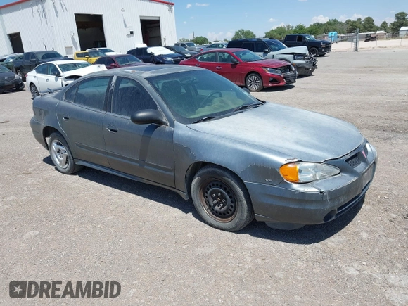2004 Pontiac Grand Am SE1 with VIN 1G2NF52E84C250525, listed as a IAAI auction lot 42140148 with 156,971 mi miles. Bid and sale history available at carsss.com. Image 1.