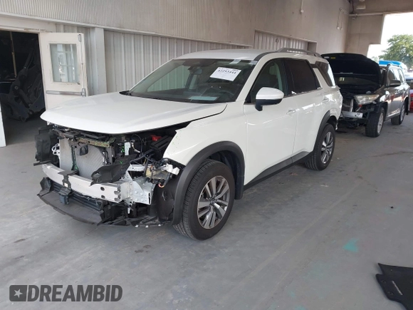 2024 Nissan Pathfinder SL z VIN 5N1DR3CA5RC208511, wystawiony jako IAAI lot #42293444 z przebiegiem 7 407 mil mil oraz . Historia ofert i sprzedaży dostępna na DreamBid. Obrazek 18.