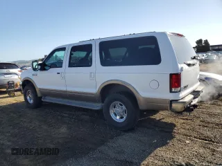2000 Ford Excursion Limited with VIN 1FMNU43S5YEE00578, listed as a Copart auction lot 51842985 with 174,089 mi miles and Clean title. Bid and sale history available at DreamBid. Image 2.