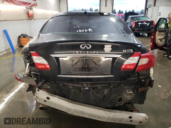 2011 Infiniti M37 with VIN JN1BY1AR0BM374966, listed as a Copart auction lot 78876414 with 227,377 mi miles and Salvage Title. Bid and sale history available at carsss.com. Image 6.
