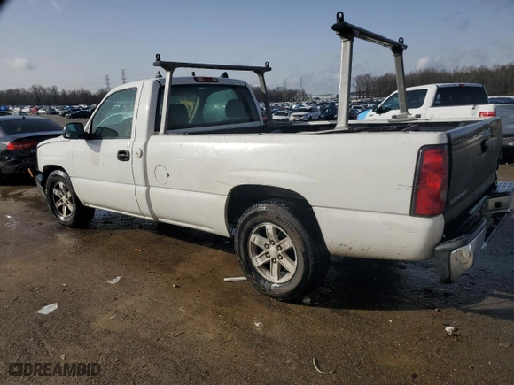 2006 Chevrolet Silverado 1500 Work Truck with VIN 3GCEC14X06G253088, listed as a Copart auction lot 43375235 with 239,459 mi miles and Salvage Title. Bid and sale history available at carsss.com. Image 2.