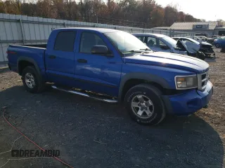 2008 Dodge Dakota with VIN 1D7HW78N38S550177, listed as a Copart auction lot 77898264 with 117,222 mi miles and Salvage title. Bid and sale history available at DreamBid. Image 4.