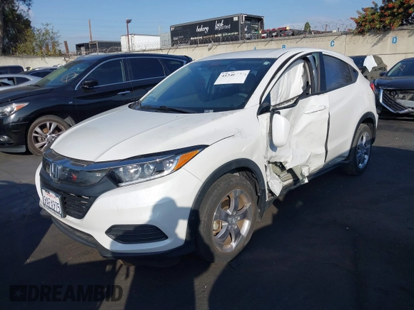 2022 Honda HR-V LX with VIN 3CZRU6H33NM741366, listed as a IAAI auction lot 41546131 with 14,026 mi miles. Bid and sale history available at carsss.com. Image 20.