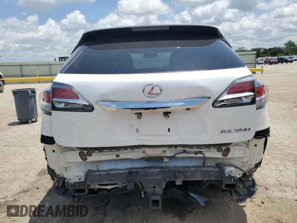 2013 Lexus RX 350 with VIN 2T2BK1BA0DC183020, listed as a Copart auction lot 60892205 with 227,851 mi miles and Salvage title. Bid and sale history available at DreamBid. Image 6.
