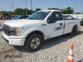 2019 Ford F-150 XL z VIN 1FTMF1CB3KKE85194, wystawiony jako Copart lot #58290705 z przebiegiem 123 630 mil mil oraz Szkoda całkowita • Salvage title. Historia ofert i sprzedaży dostępna na DreamBid. Obrazek 1.
