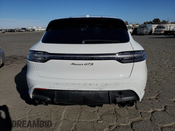 2023 Porsche Macan GTS with VIN WP1AF2A56PLB55605, listed as a Copart auction lot 77424624 with 14,893 mi miles and Salvage title. Bid and sale history available at DreamBid. Image 6.
