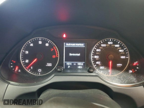 2011 Audi Q5 3.2L Premium Plus with VIN WA1DKAFPXBA016493, listed as a Copart auction lot 52188555 with 73,214 mi miles and Salvage Title. Bid and sale history available at carsss.com. Image 9.