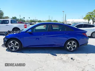 2023 Hyundai Elantra SEL with VIN KMHLS4AG2PU387529, listed as a IAAI auction lot 41825006 with 25,102 mi miles and . Bid and sale history available at carsss.com. Image 14.