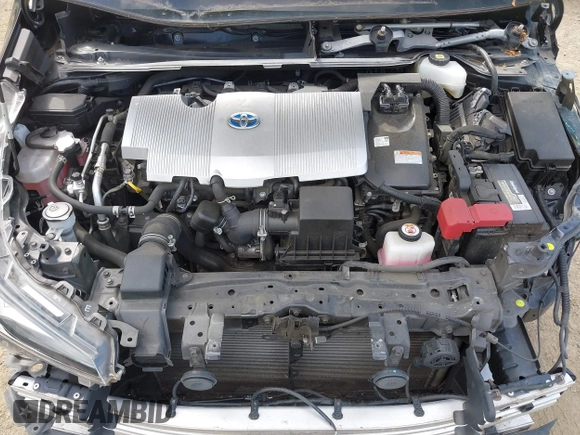 2021 Toyota Prius L Eco with VIN JTDKAMFU3M3140233, listed as a IAAI auction lot 42182685 with 38,842 mi miles and . Bid and sale history available at DreamBid. Image 10.