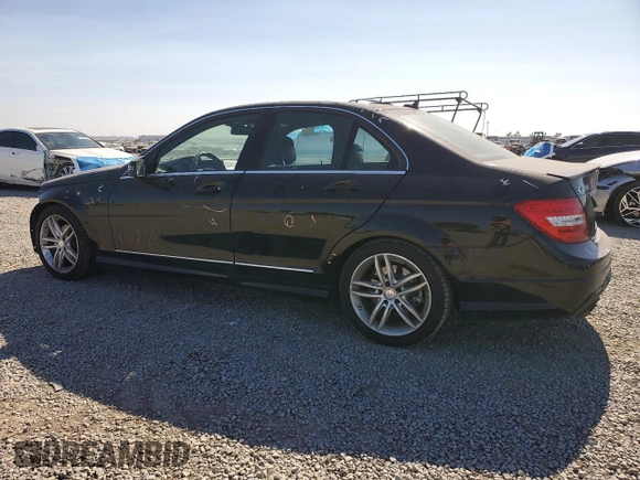 2013 Mercedes-Benz C 250 Sport with VIN WDDGF4HB1DR250090, listed as a Copart auction lot 62451405 with 146,568 mi miles and Salvage title. Bid and sale history available at DreamBid. Image 2.