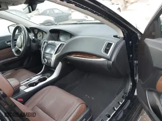 2018 Acura TLX w/Technology Pkg with VIN 19UUB2F52JA007703, listed as a IAAI auction lot 41427535 with 98,775 mi miles. Bid and sale history available at carsss.com. Image 5.