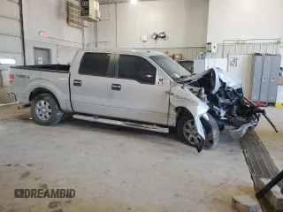 2014 Ford F-150 XL with VIN 1FTFW1EF7EKG45221, listed as a Copart auction lot 48869625 with 185,746 mi miles and Salvage Title. Bid and sale history available at carsss.com. Image 4.