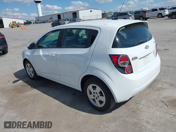 2014 Chevrolet Sonic LS with VIN 1G1JA6SH5E4171729, listed as a IAAI auction lot 42271221 with 58,117 mi miles and . Bid and sale history available at DreamBid. Image 3.