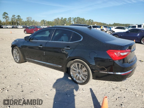 2014 Kia Cadenza Premium with VIN KNALN4D72E5149899, listed as a Copart auction lot 80522014 with 154,992 mi miles and Salvage Title. Bid and sale history available at carsss.com. Image 2.