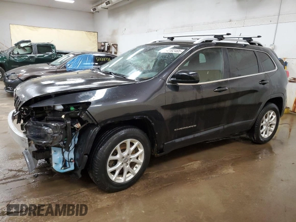 2015 Jeep Cherokee Latitude z VIN 1C4PJMCS3FW546328, wystawiony jako Copart lot #54182485 z przebiegiem 172 530 mil mil oraz Czysty tytuł • Clean title. Historia ofert i sprzedaży dostępna na DreamBid. Obrazek 1.