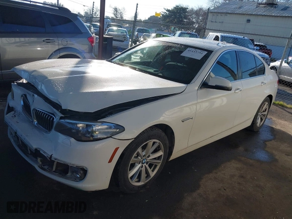 2015 BMW 5 Series 528i with VIN WBA5A5C5XFD520132, listed as a IAAI auction lot 41433751 with 76,576 mi miles and . Bid and sale history available at DreamBid. Image 17.