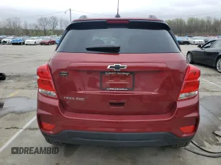 2021 Chevrolet Trax LT with VIN KL7CJPSB3MB338744, listed as a Copart auction lot 51067665 with 37,750 mi miles and Salvage Title. Bid and sale history available at carsss.com. Image 6.