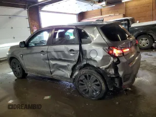 2021 Mitsubishi Outlander Sport ES with VIN JA4ARUAU2MU020620, listed as a Copart auction lot 89301915 with 38,812 mi miles and Salvage Title. Bid and sale history available at carsss.com. Image 2.