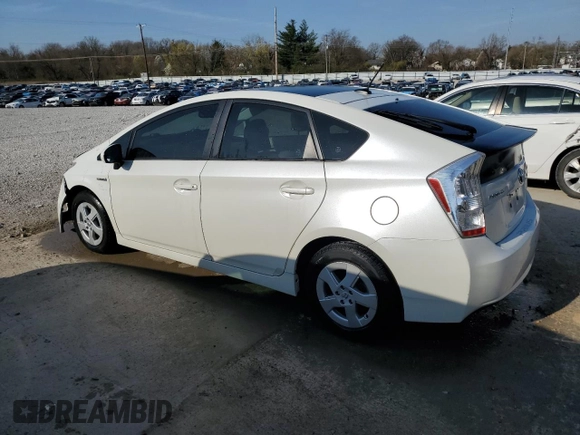 2010 Toyota Prius II with VIN JTDKN3DU7A1267706, listed as a Copart auction lot 50698735 with 157,582 mi miles and Salvage Title. Bid and sale history available at carsss.com. Image 2.