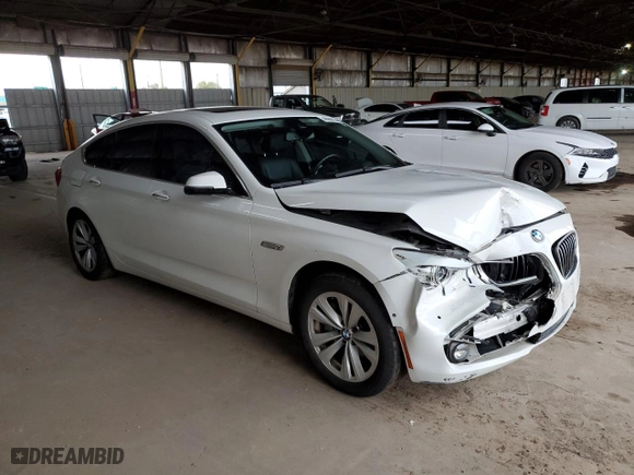 2015 BMW 5 Series Gran Turismo 535i with VIN WBA5M2C54FD872225, listed as a Copart auction lot 40958274 with 0 mi miles. Bid and sale history available at carsss.com. Image 4.