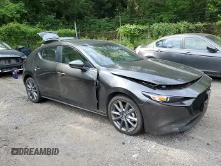 2024 Mazda 3 S Preferred with VIN JM1BPALM3R1657763, listed as a Copart auction lot 63000355 with 14,377 mi miles and Salvage title. Bid and sale history available at DreamBid. Image 4.