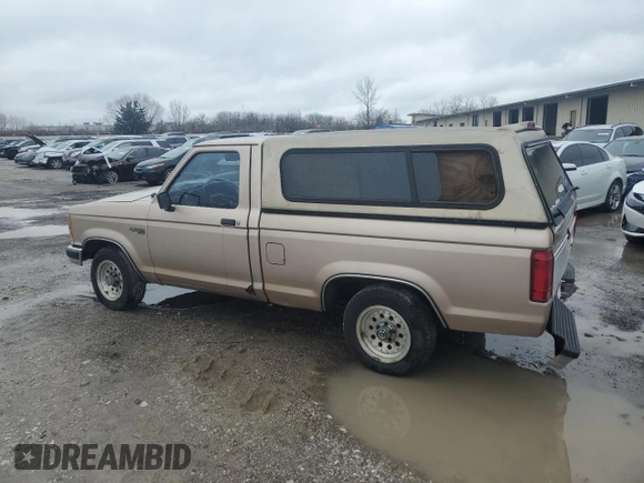 1992 Ford Ranger with VIN 1FTCR10A6NTA80105, listed as a Copart auction lot 86170424 with 12,125 mi miles and Non Repairable. Bid and sale history available at carsss.com. Image 2.