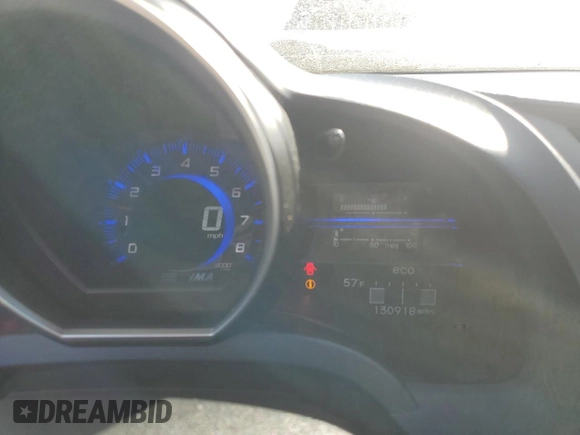 2012 Honda CR-Z with VIN JHMZF1C41CS000770, listed as a Copart auction lot 75680624 with 130,918 mi miles and Salvage Title. Bid and sale history available at carsss.com. Image 9.