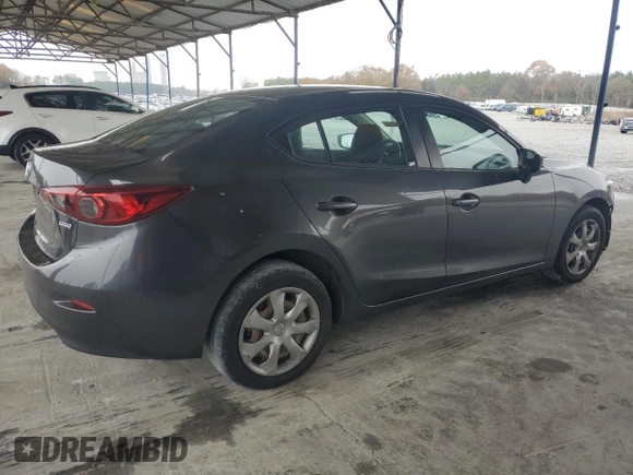 2015 Mazda 3 i SV with VIN JM1BM1T76F1272552, listed as a Copart auction lot 84096414 with 126,410 mi miles and Salvage Title. Bid and sale history available at DreamBid. Image 3.