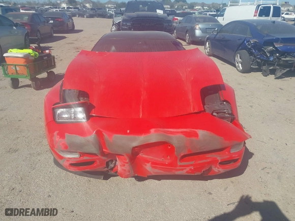 2000 Chevrolet Corvette with VIN 1G1YY22G8Y5105541, listed as a IAAI auction lot 41765224 with 1 mi miles. Bid and sale history available at carsss.com. Image 6.