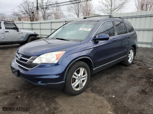 2011 Honda CR-V EX-L with VIN 5J6RE4H78BL118939, listed as a Copart auction lot 53093795 with 193,364 mi miles and Salvage Title. Bid and sale history available at carsss.com. Image 1.