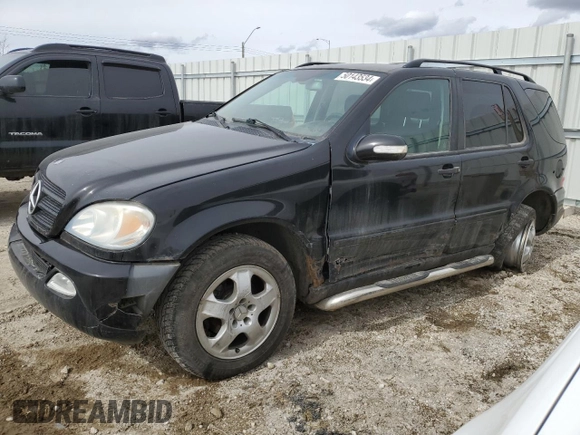 2003 Mercedes-Benz M 350 с VIN 4JGAB57E83A448963, выставлен на аукционе Copart как лот 50143534 с пробегом 214 818 миль миль и Списание • Salvage title. История ставок и продаж доступна на DreamBid. Изображение 1.