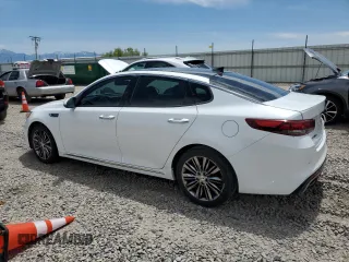 2017 Kia Optima SX Limited z VIN 5XXGV4L28HG173327, wystawiony jako Copart lot #61755435 z przebiegiem 97 064 mil mil oraz Szkoda całkowita • Salvage title. Historia ofert i sprzedaży dostępna na DreamBid. Obrazek 2.